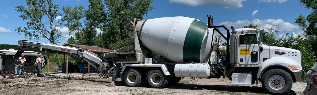 Loch Sand and Construction truck